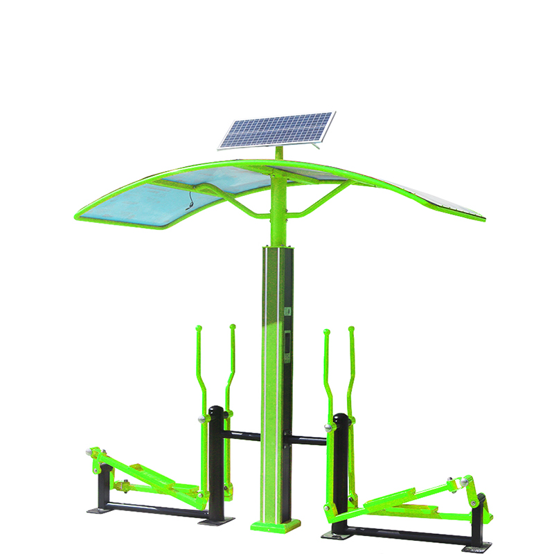 智能双位平步机 - leyu.乐鱼官网校园健身路径设备。