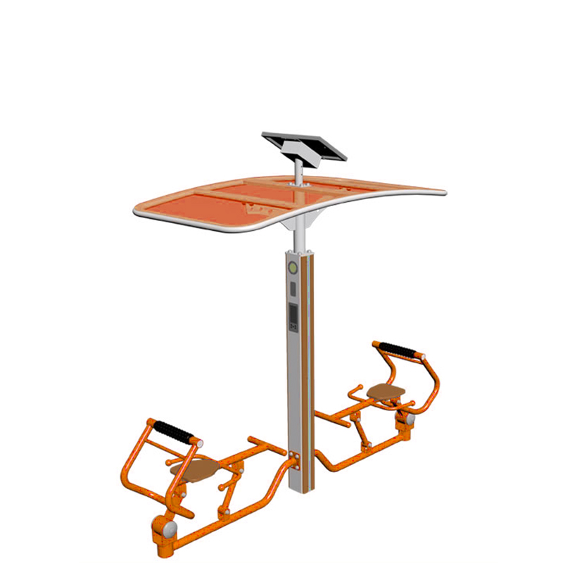 智能双位背部按摩器 - leyu.乐鱼官网校园健身路径设备